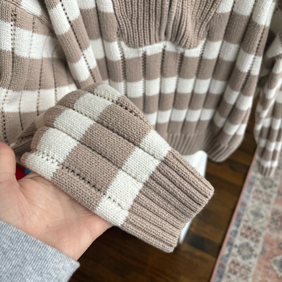 A New Day Mock Neck Quarter Zip Size Large - Picture 6 of 8